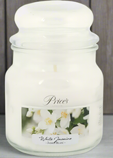 Price's Candles White Jasmin Medium Jar Candle Price's Candles White Jasmin Medium Jar Candle